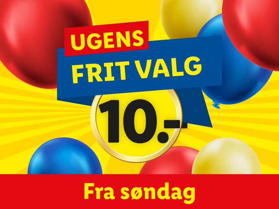 Frit valg 10 kr.