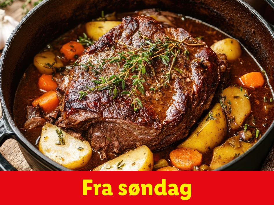 Ugens kød og fisk