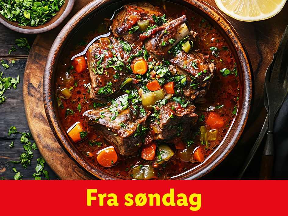 Ugens kød og fisk